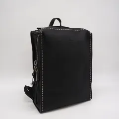 ★3日以内返品可★ 美品 FENDI フェンディ ローマンレザー セレリア バックパック 7VZ022 リュック・デイパック ブラック レザー メンズのサムネイル