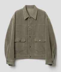 ZARA ベロアツイルジャケット Mサイズ - メルカリ