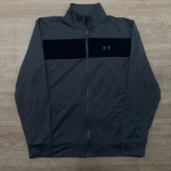 00s UNDER ARMOUR トラックパンツ ジャージ グレー M 古着 - メルカリ