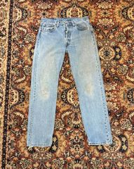 Levis 501 66前期 W35 L31 表記 ペンキ飛び - メルカリ