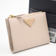 新品未使用PRADA☆鑑定済☆CITY CALF TAB ピンク プラダ財布 - メルカリ