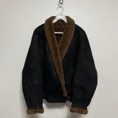 MARNI real fur black mouton jacket 42 - メルカリ