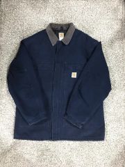 Carhartt CU1055 ティールブルー XL 裏地無し 94年 Carhartt CU1055 ティールブルー XL 裏地無し 94年 - メルカリ