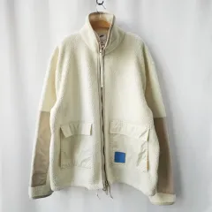 ナイキ ハイファイル フリース ジャケット アイボリー ベージュ L