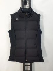 DESCENTE GOLF デサントゴルフ 中綿ベスト ブラックL - メルカリ