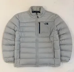 海外版) THE NORTH FACE ザノースフェイス 550フィル グースダウン 軽量ダウン グレー