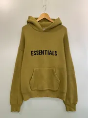 【中古品】 ESSENTIALS エッセンシャルズ × FEAR OF GOD フィアオブゴッド LS KNIT HOODED ニット プルオーバーパーカー 【142-260508-AS-5-min】