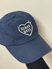 HUMAN MADE 限定完售品デニム キャップ ハートロゴ - メルカリ