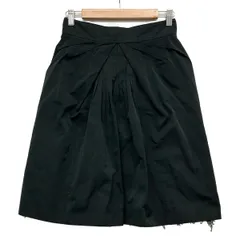 LOUIS VUITTON(ルイヴィトン) スカート サイズ38 M レディース美品  - 黒×ダークグリーン プリーツのサムネイル