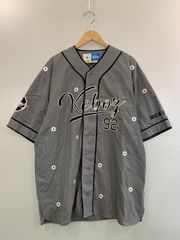 KEBOZ × NICK GEAR ベースボールシャツ グレー L - メルカリ