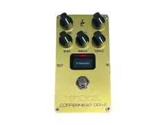 VOX (ヴォックス) COPPERHEAD DRIVE コンパクトエフェクター オーバードライブ Nutube搭載 VE-CD ゴールド 楽器/199のサムネイル