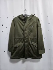 リーバイス カーキ色 WHO フード ロング ジャケット 145のサムネイル
