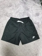 ナイキ ハーフパンツ ウーブン フルイドフロー ショーツ ブラック m
