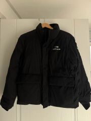 特別価格❤️ アイグナー ブラック ファーダウンジャケット - メルカリ