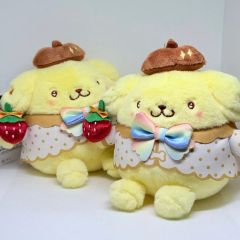 希少】ポムポムプリン いちご新聞 638号コラボレーション ぬいぐるみ