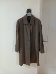 FALCONERI ファルコネーリ ニットチェスターコート ヘリンボーン S