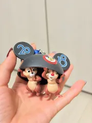ディズニー チップアンドデール ミッキーイヤーハット オーナメント フィギュア