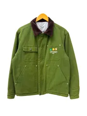 X-LARGE (エクストララージ) REVERSIBLE WORK JACKET リバーシブルワークジャケット 中綿 101223021007 S グレー/グリーン メンズ/199