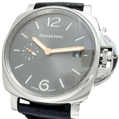 【PANERAI/パネライ】PAM01250 腕時計 ステンレススチール/レザー 自動巻き/オートマ グレー文字盤/ブラックレザーベルト メンズ 【中古】【真子質店】【BL】のサムネイル