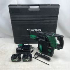 HiKOKI ハイコーキ 工具 ハンマドリル 充電器・充電池2個・ケース付 コードレス式 36v DH36DPB グリーン HiKOKI ハイコーキ 工具 ハンマドリル 充電器・充電池2個・ケース付