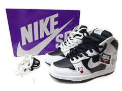 未使用黒タグ付】NIKE SB Supreme Dunk High DN3741-002 ブラック 