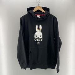 キューン CUNE うさぎ プリント スウェット ジップパーカー XL - メルカリ