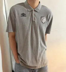 アンブロ グレー カラーTシャツ 110 / クリーニング済