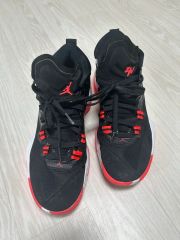 JORDAN B'LOYAL Black/White-Gym Red 25cm - メルカリ