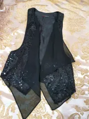 スパンコールレディースベスト