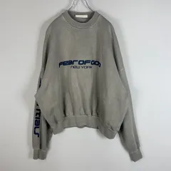 【中古品】 FEAR OF GOD ESSENTIALS フィアーオブゴッド エッセンシャルズ HEAVY FLEECE CROPPED SWEATSHIRT ヘビー フリース クロップド スウェットシャツ トップス【142-260508-ks-08-tei】