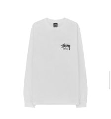 Stussy DSM singapore ロンT ホワイト バックロゴ - メルカリ