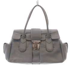 GINZA Kanematsu 銀座かねまつ 本革 ハンドバッグ ワインレッド - メルカリ