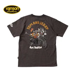 VANSON バンソン 半袖Tシャツ Tom and Jerry "天竺 半袖Tシャツ" TJN-2613のサムネイル