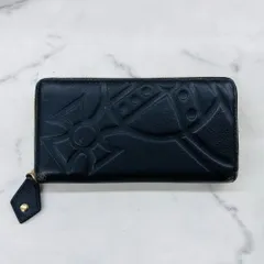 Vivienne Westwood ヴィヴィアンウエストウッド 長財布 レザー ブラック