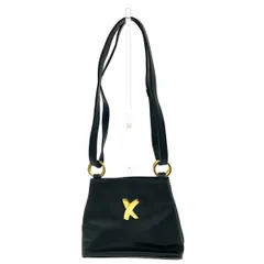 Paloma Picaso パロマピカソ ミニショルダートートバッグ  キスロゴ レザー    ブラック レディース / 240001200615のサムネイル