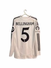 Real Madrid Bellingham 5 長袖 オーセンティックユニ - メルカリ