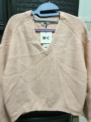 UNIQLO U Vネック ニット Lサイズ ピンク