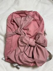 COMME des GARÇONS GIRL リボン付きピンクリュック - メルカリ
