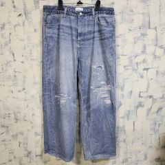 OUR LEGACY風 JOURNAL STANDARD ダメージプリントデニム - メルカリ