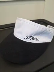Titleist(タイトリスト) ゴルフ ツアーパフォーマンス サンバイザー 白/ブラック 56センチ