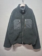 COS ボア ジップアップ (グリーン)のサムネイル