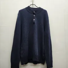 ダックス ヘンリーネック ウール/カシミア ニット 115(XL)のサムネイル