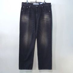 Af fortyfour デニムパンツ 韓国ストリート Y2K ヴィンテージ加工 