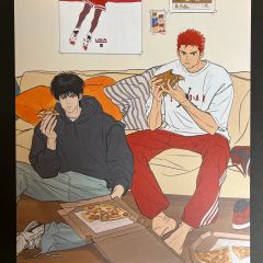 ら*ん様 スラムダンク井上雄彦先生から頂いたイラスト - メルカリ