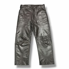 DKNY donna karan 32 シープスキン 羊革 レザーパンツ USA - メルカリ