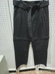 (000534) ベルト ブラック ハーフパンツ 兼用 ズボン 31