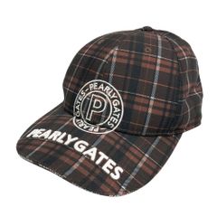 ⭐︎パーリーゲイツキャップ⭐︎新品未使用マルチチェック柄(UNISEX) PEARLY GATES チェック柄キャップ 89 - メルカリ