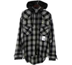Maison MIHARA YASUHIRO フードチェックシャツ46 - メルカリ