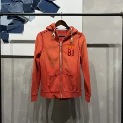 (90) GUESS ゲス レディース ヴィンテージ ストリート 起毛 フードジップアップ ジャケットのサムネイル