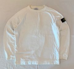 ストーンアイランド コンパスロゴ ヘビーウエイト ロンT ホワイト XL 